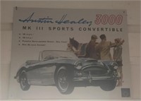 Austin/Healey 3000 Sign