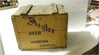 Ziegler beer wood box