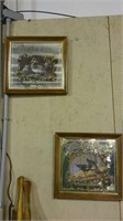 2 Pabst Blue Ribbon Wildlife collection mirrors