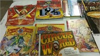 Circus programs magazines and reports from the