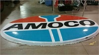 3 piece  plastic  Amoco signs
