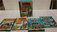 4 volume set of Weird Science books - replicas
