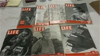 7 1941 Life magazines