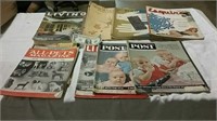 Vintage magazines from the 1930's to the 1960's