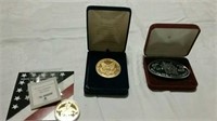2 commemorative coins and Wildlife Federation