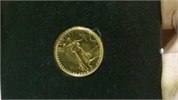 1986 $5 St. Gauden's gold coin