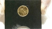 1986 $5 St. Gauden's Gold Coin