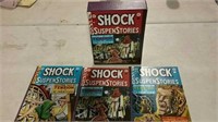 3 volume set of Shock SuspenStories books -