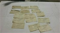 12 Boilermakers dues receipts 1910 to 1920