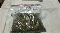 10 pounds Memorial pennies approximately 1,800 as