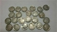 23 Indian Head nickels