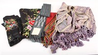 COLORFUL PATTERNED SCARVES & FABRIC