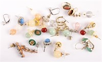 MIXED LOT OF LADIES COSTUME JEWELRY EARRINGS