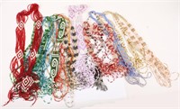 14 ASSORTED BEAD FASHION NECKLACES