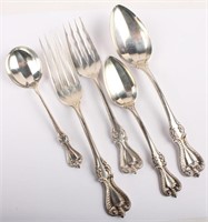 6 PIECES OF TOWLE OLD COLONIAL STERLING FLATWARE
