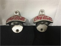 Coca-Cola bottle cap openers.