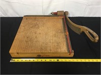 Large paper cutter.