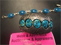 Southwest Silver & Turquoise bracelet by