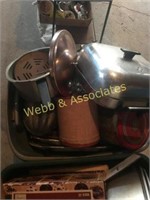 Electric skillet, roaster, insulated pitchers,