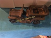 Cast iron toy truck