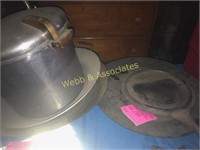 Griddle pans, giant wok, pressure cooker