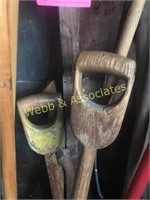 Yard tools including some with primitive handles