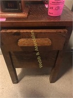Small table with drawer