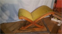 Green footstool