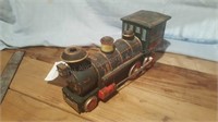 Western tin toy train - Made in Japan