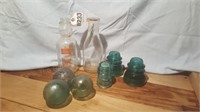 Group of Vintage Glass Items