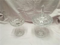 Etched Candy Dishes