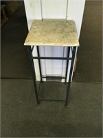 Metal frame marble top Plant Stand