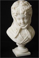 Antonio Argenti  (1845 - 1916)  marble bust