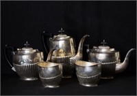 Sheffield 5 Pc." Adams design " Tea set