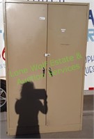 Large 2-Door Metal Cabinet