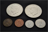 Dollar Coins & Wheat Penny