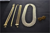 Necklace, Bracelets, earrings