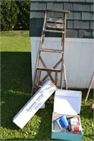 Step Ladder & Paint Supplies
