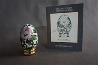 Franklin Mint Cloisonne Style Collector Egg