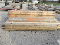 Approximately 49 pieces of 2X6 lumber