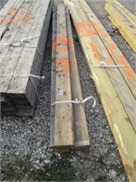 Approximately 7 pieces of 2X6 lumber