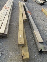 4 pieces of 4X6 and 6X6 lumber