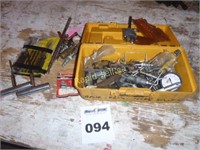 Plastic Toolbox & Contents