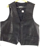 Unik Leather Apparel Size 54 Vest