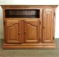 Montana Furniture Wood Golden Brown Cabinet