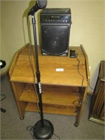 Karaoke Machine, Mic, Stand