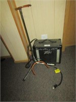 Guitar Stand, Peavey Amp