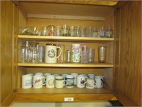 Contents of upper Cabinets