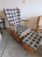 Glider Chair and Stool