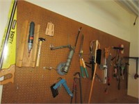 Contents of Peg Board
